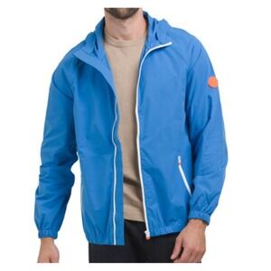 SWIMS Men's Large Tarifa Windbreaker Lightweight Jacket Raincoat Blue NWT $275